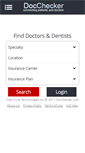 Mobile Screenshot of docchecker.com
